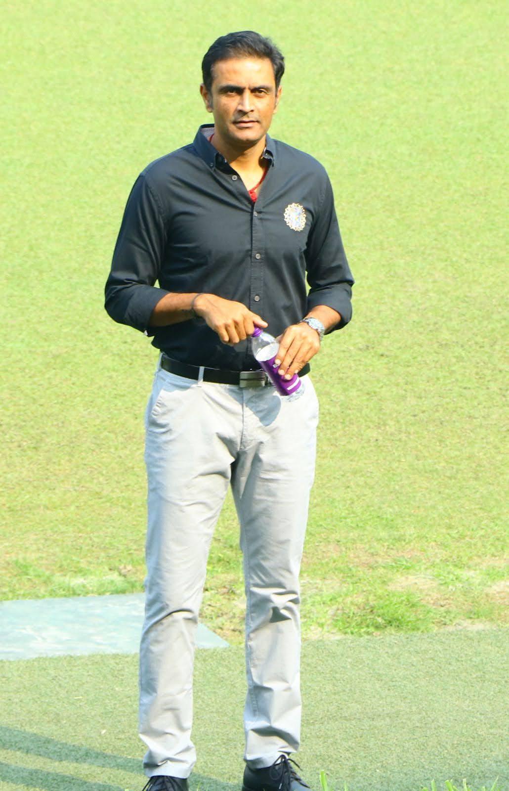 Balachandra Akhil — on the field