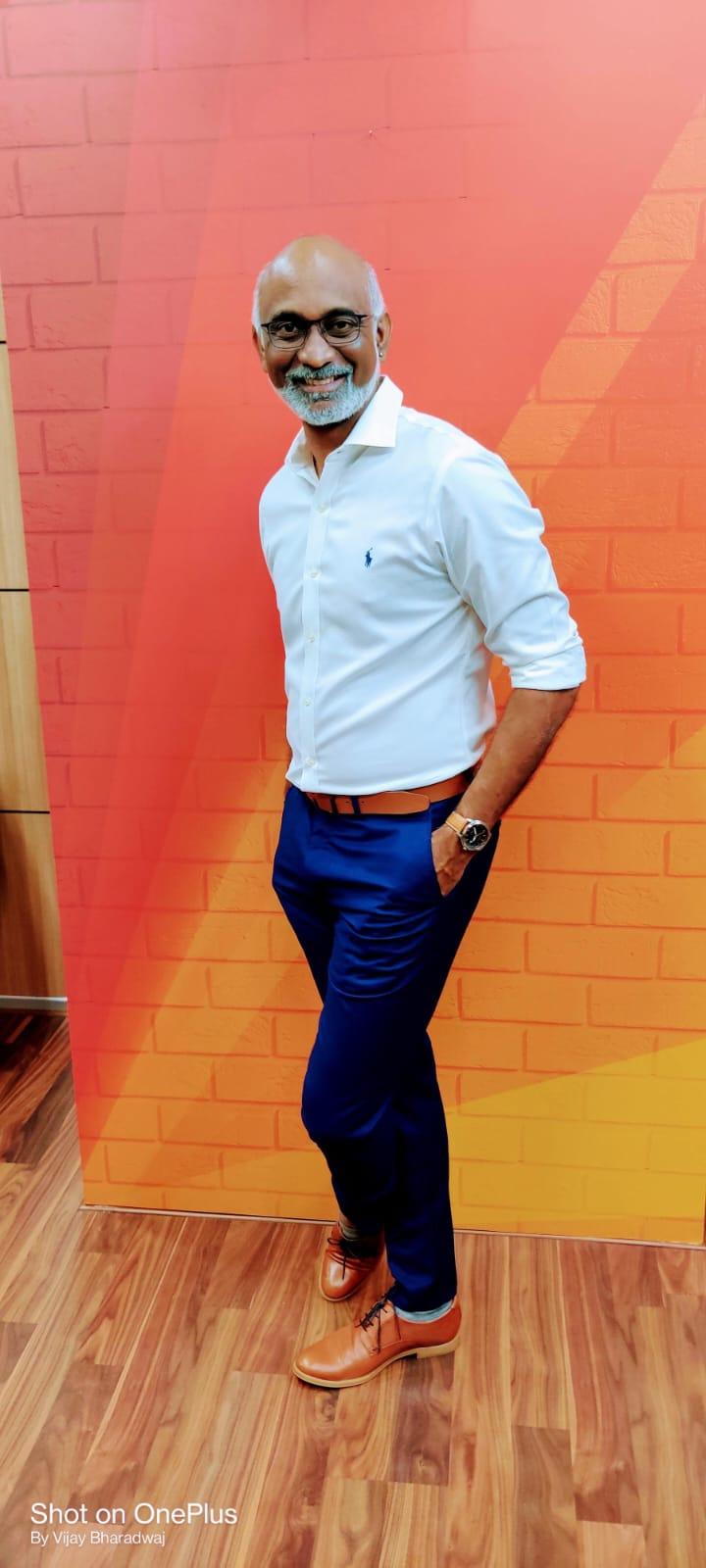 Vijay R Bharadwaj — studio appearance