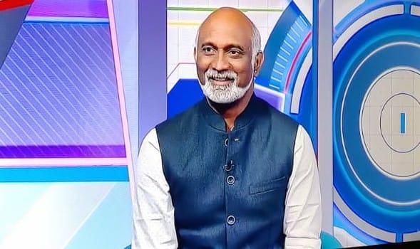 Vijay R Bharadwaj — television studio