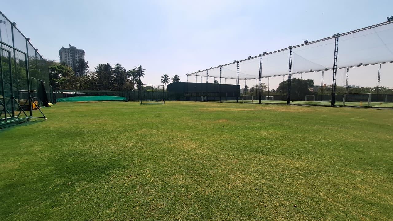 Outdoor ground — centre view