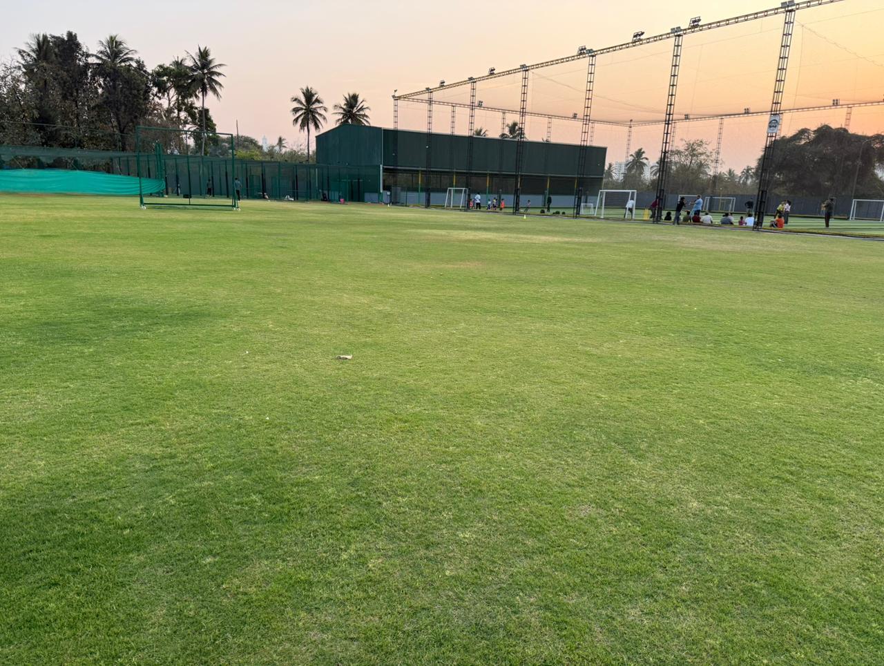 Academy ground at golden hour