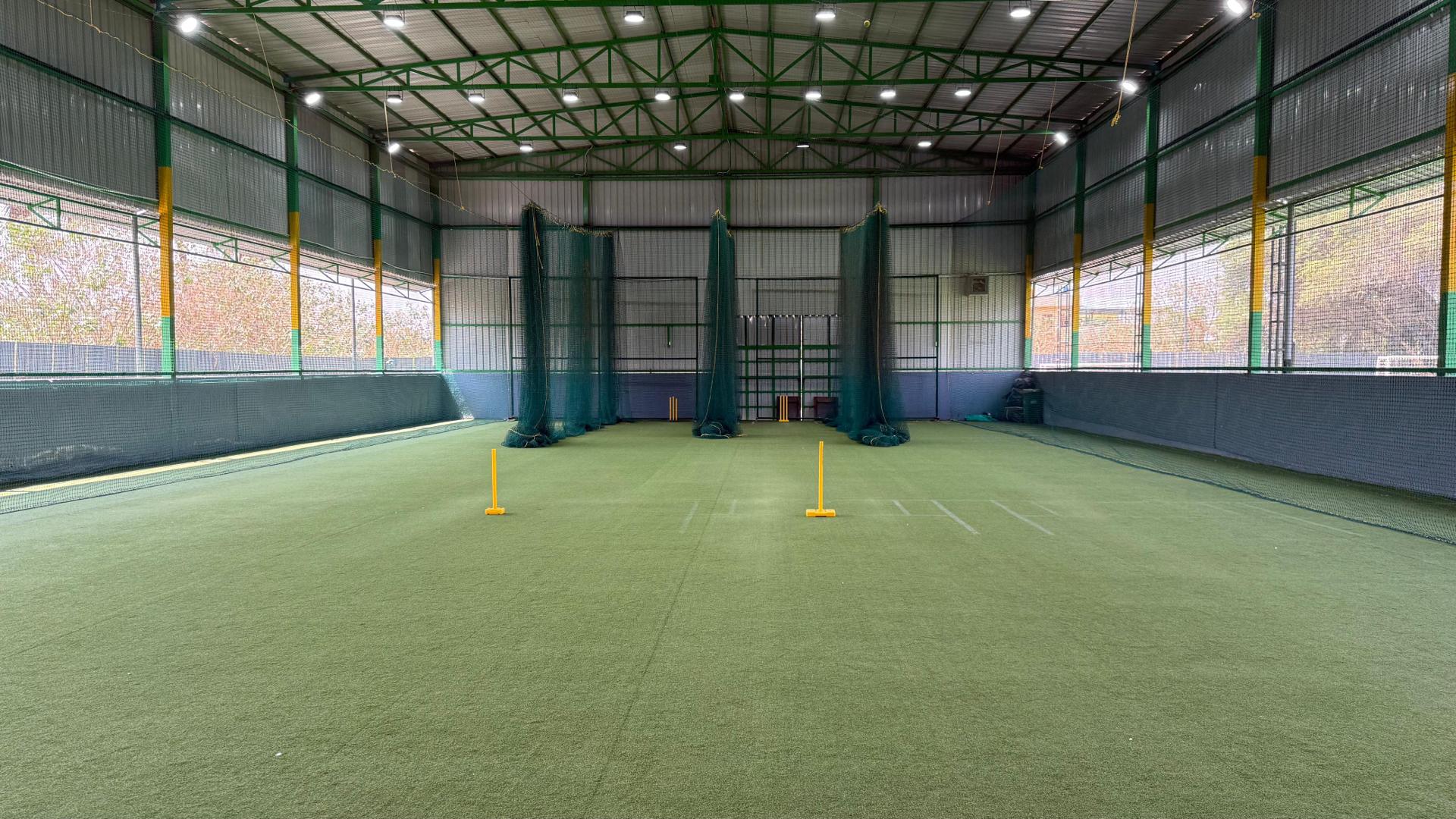 Indoor training centre — full view